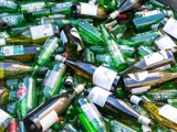 glass bottles